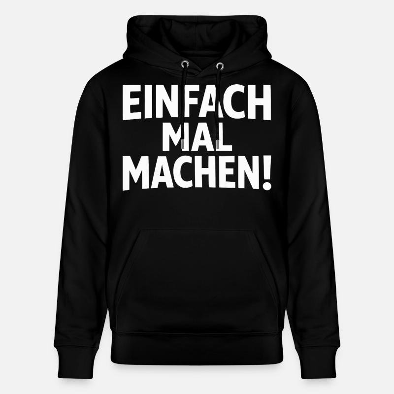 Fais-le simplement - Sweat à capuche bio CRUISER Stanley/Stella Unisexe - noir