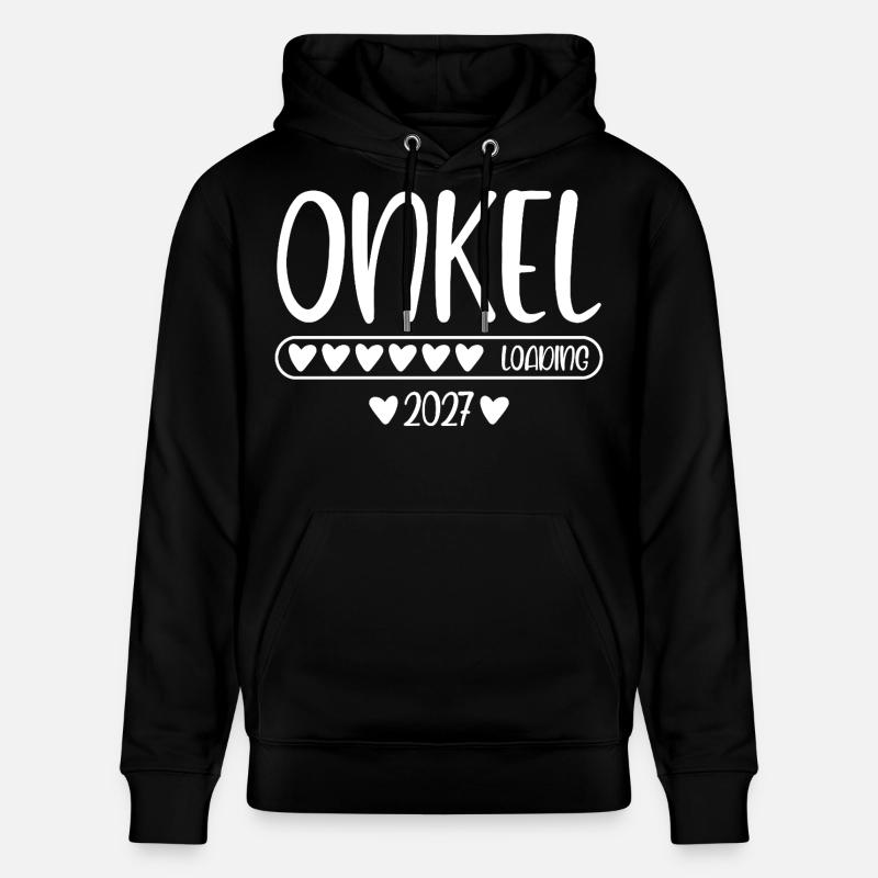 Onkel 2027 loading - Stanley/Stella Unisex Bio-Hoodie CRUISER  - Schwarz