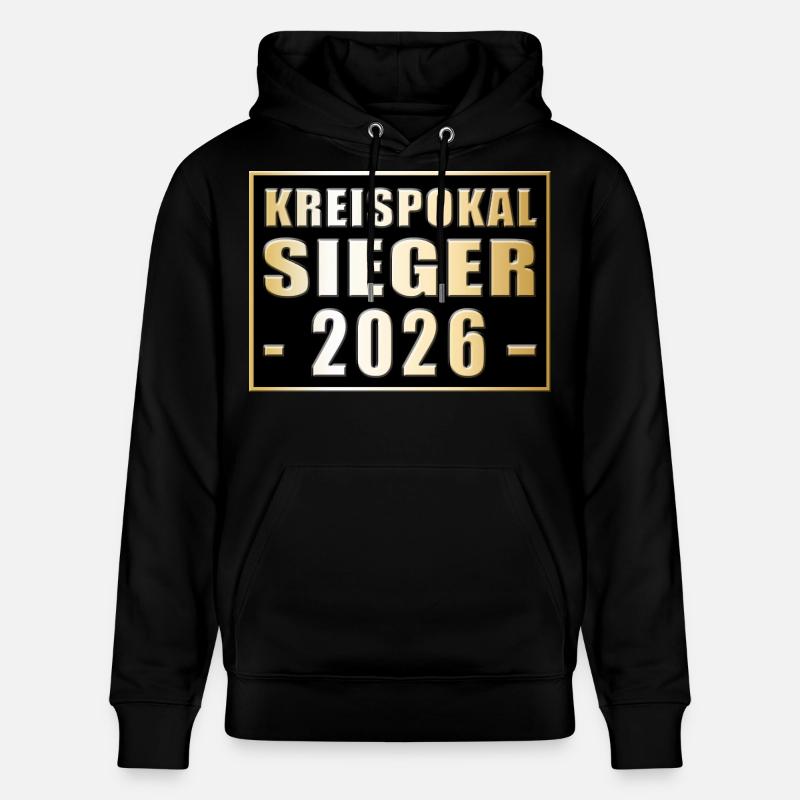 District Cup Winner 2026 - Stanley/Stella CRUISER Unisex Organic Hoodie - black