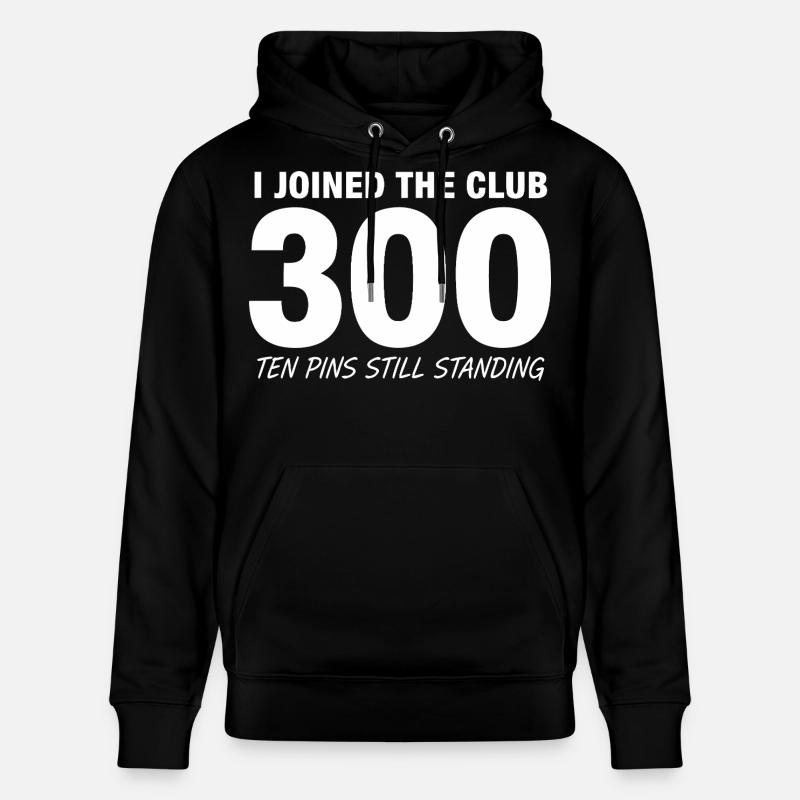 Bowling Dire Drôle 300 - Sweat à capuche bio CRUISER Stanley/Stella Unisexe - noir