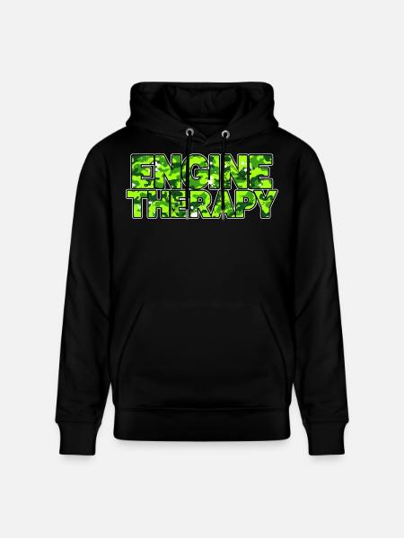 Engine Therapy Camouflage für echte Schrauber - Stanley/Stella Unisex Bio-Hoodie CRUISER - Schwarz