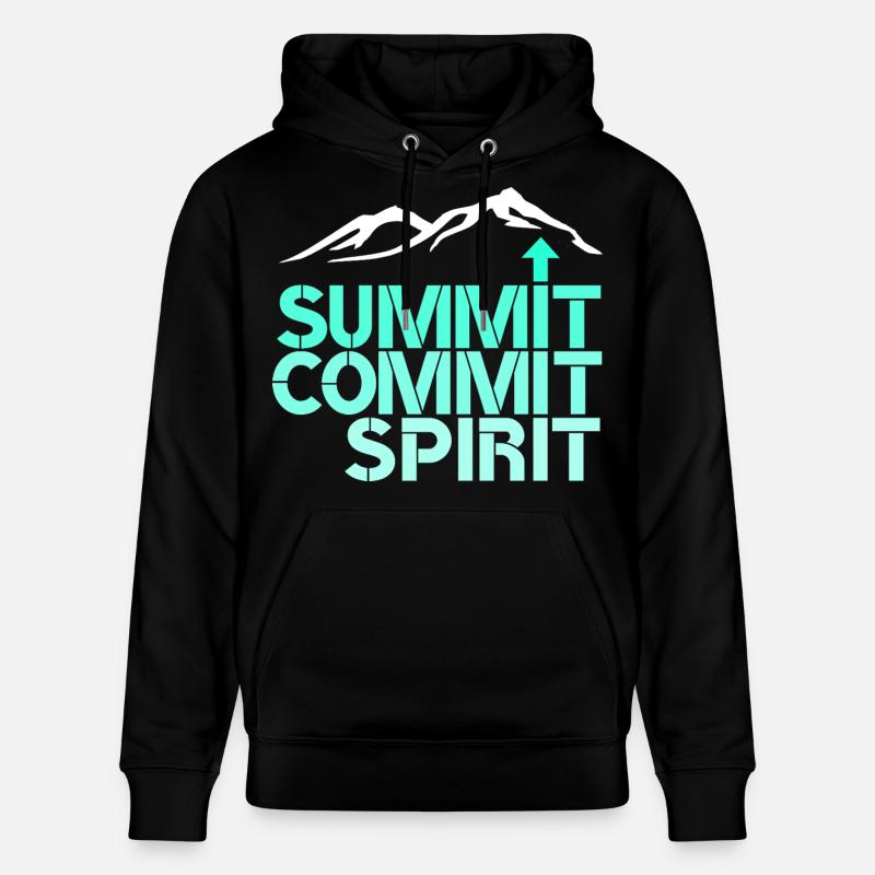Sommet Spirit Commitment - Sweat à capuche bio CRUISER Stanley/Stella Unisexe - noir