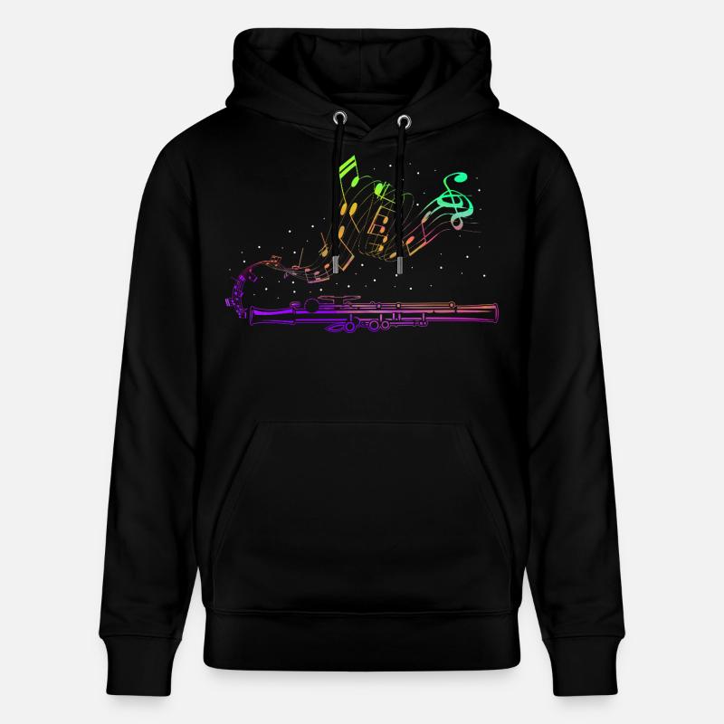 Fosse, section de percussions de marimbistes - Sweat à capuche bio CRUISER Stanley/Stella Unisexe - noir