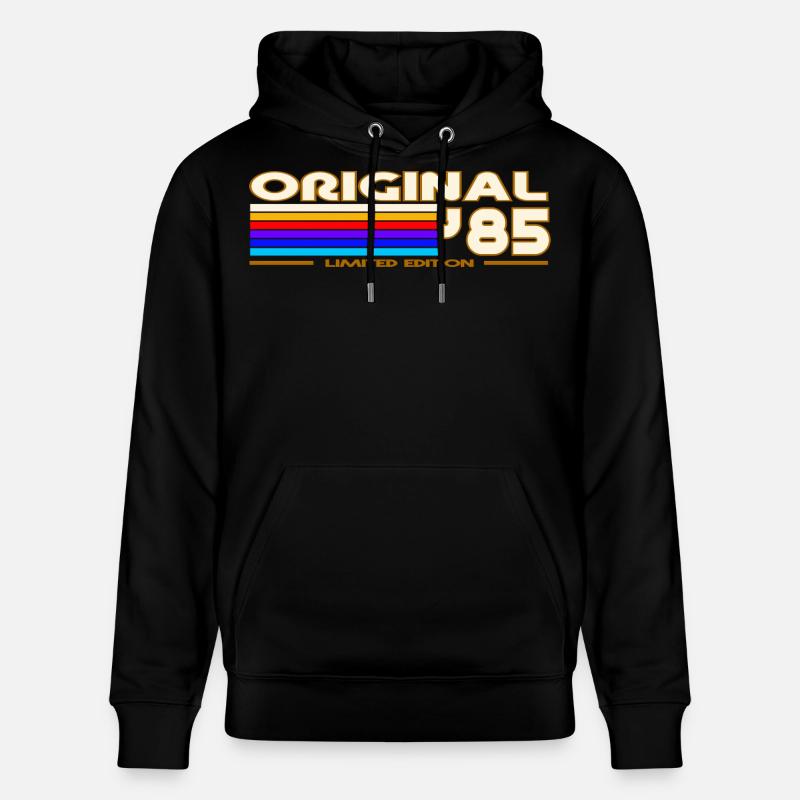 Original 85 ArcEnCiel Edition - Sweat à capuche bio CRUISER Stanley/Stella Unisexe - noir