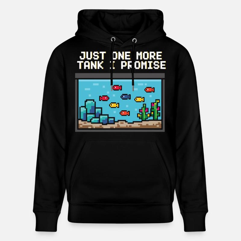 Diction du joueur d’aquarium - Sweat à capuche bio CRUISER Stanley/Stella Unisexe - noir