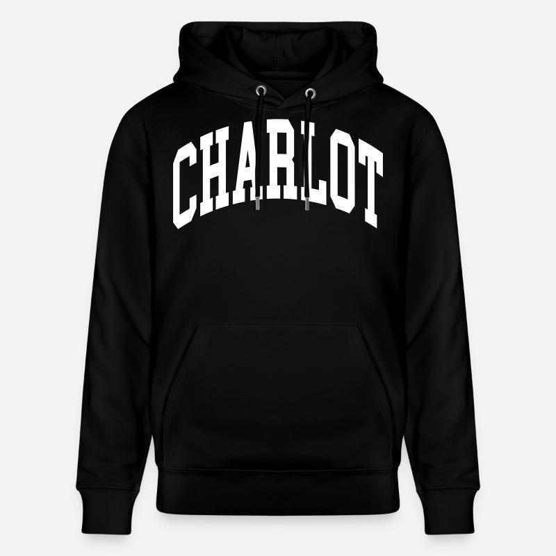 Charlot - Sweat à capuche bio CRUISER Stanley/Stella Unisexe - noir