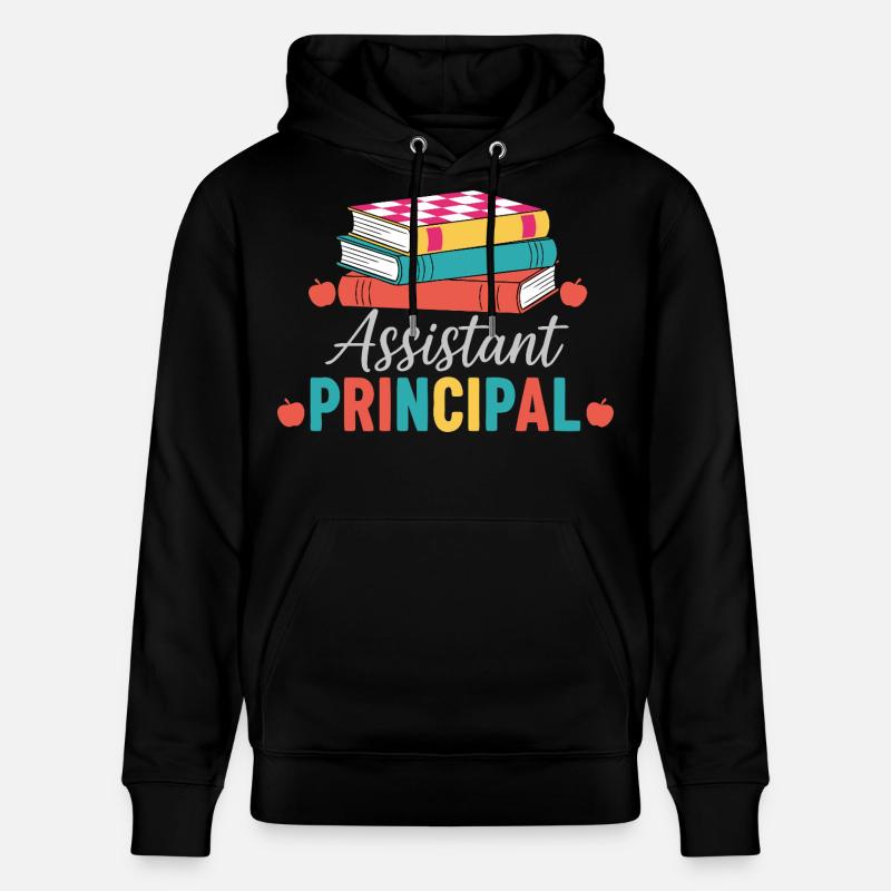 Konrektor Assistant Principal Bücher - Stanley/Stella Unisex Bio-Hoodie CRUISER  - Schwarz