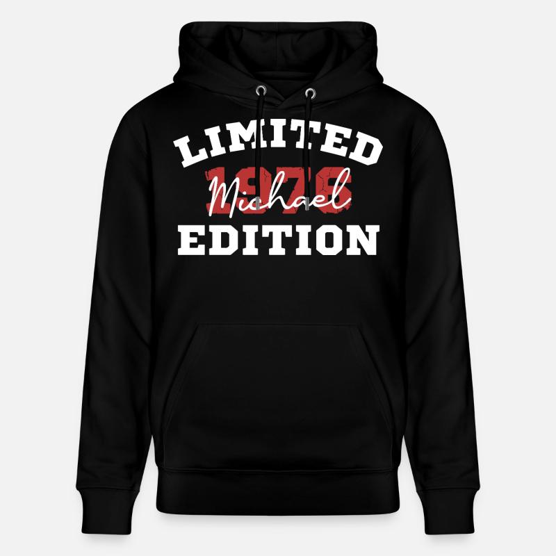 Édition limitée Michael 1976 - Sweat à capuche bio CRUISER Stanley/Stella Unisexe - noir