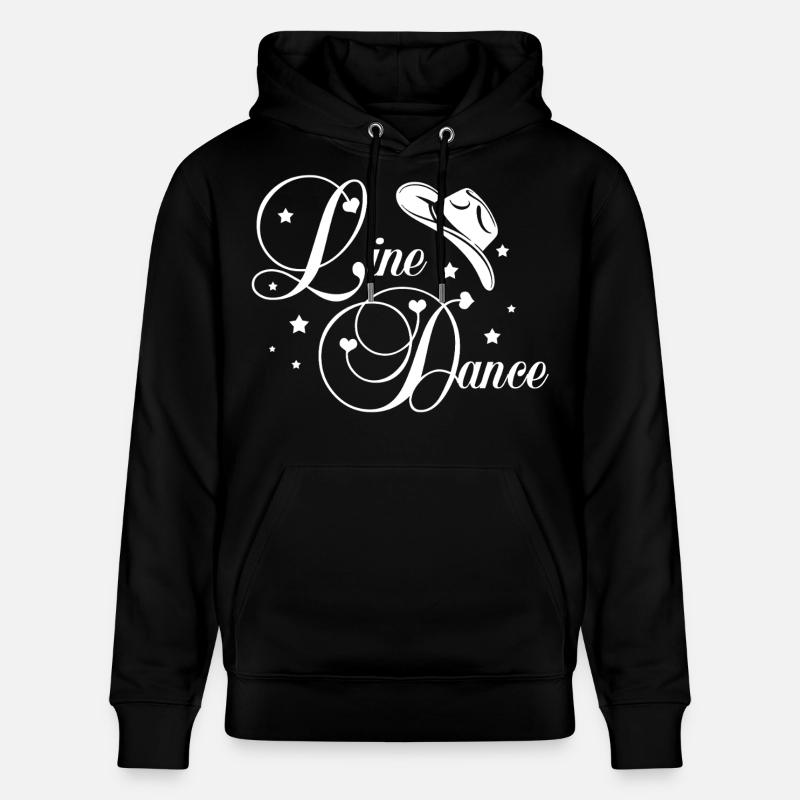Script de la danse en ligne - Sweat à capuche bio CRUISER Stanley/Stella Unisexe - noir