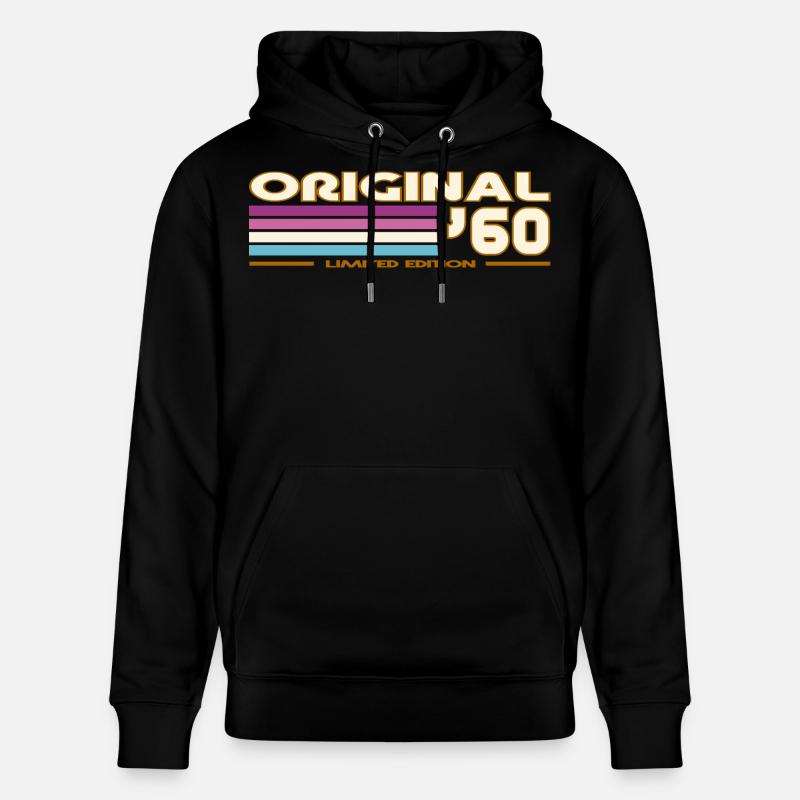 1960 - Sweat à capuche bio CRUISER Stanley/Stella Unisexe - noir
