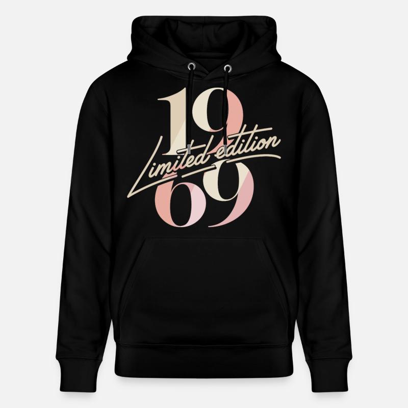Anniversaire en édition limitée 1969 - Sweat à capuche bio CRUISER Stanley/Stella Unisexe - noir