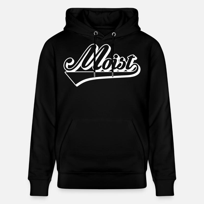 Mobiz Retro Script Logo - Sweat à capuche bio CRUISER Stanley/Stella Unisexe - noir