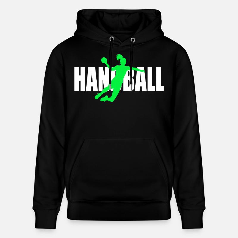 Handball - Sweat à capuche bio CRUISER Stanley/Stella Unisexe - noir