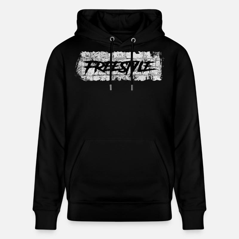 nage libre - Sweat à capuche bio CRUISER Stanley/Stella Unisexe - noir
