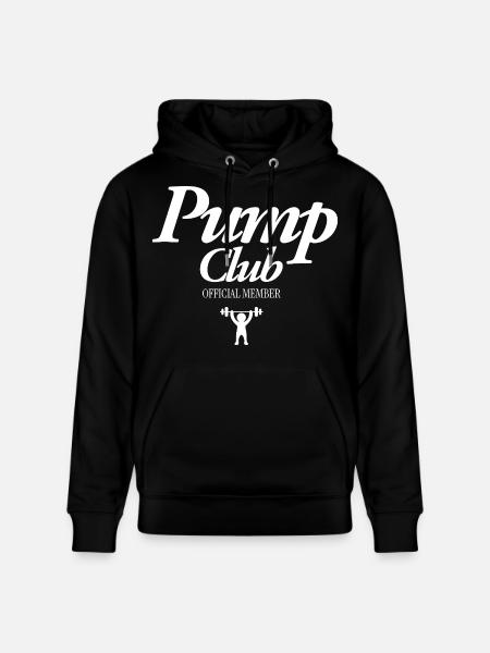 Pump Club - Stanley/Stella CRUISER Unisex Organic Hoodie - black