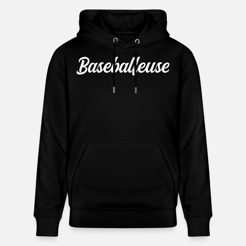 Baseballeuse - Sweat à capuche bio CRUISER Stanley/Stella Unisexe - noir