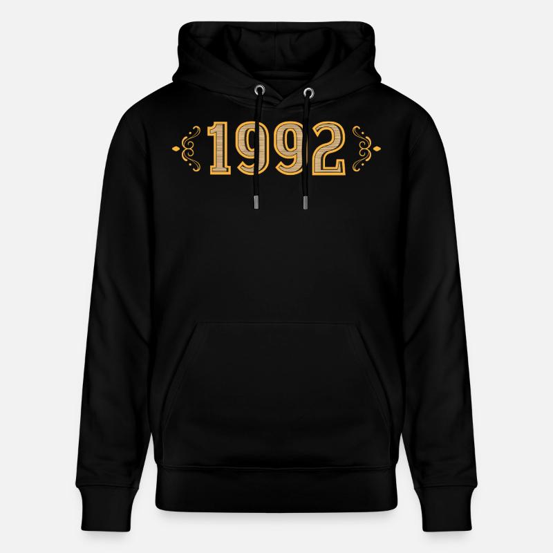 Légende depuis 1992 rétro 1992 - Sweat à capuche bio CRUISER Stanley/Stella Unisexe - noir