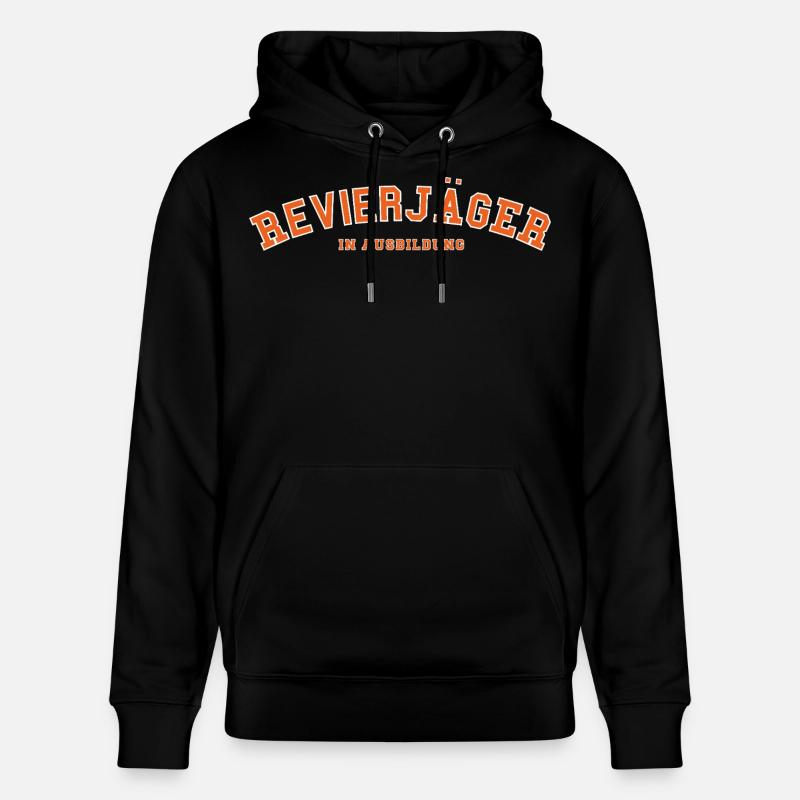 Revierjäger Beruf in Ausbildung - Stanley/Stella Unisex Bio-Hoodie CRUISER - Schwarz