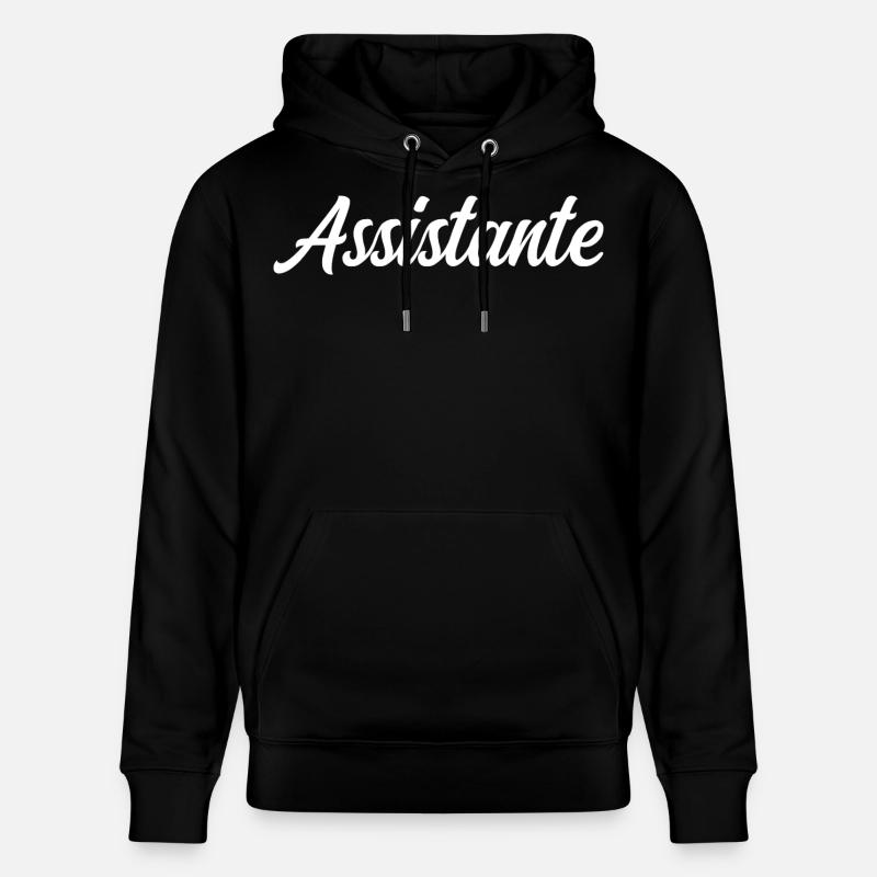 Assistante  - Sweat à capuche bio CRUISER Stanley/Stella Unisexe - noir