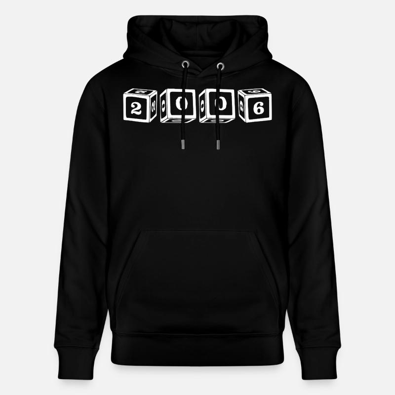 Cube 2006 - Sweat à capuche bio CRUISER Stanley/Stella Unisexe - noir