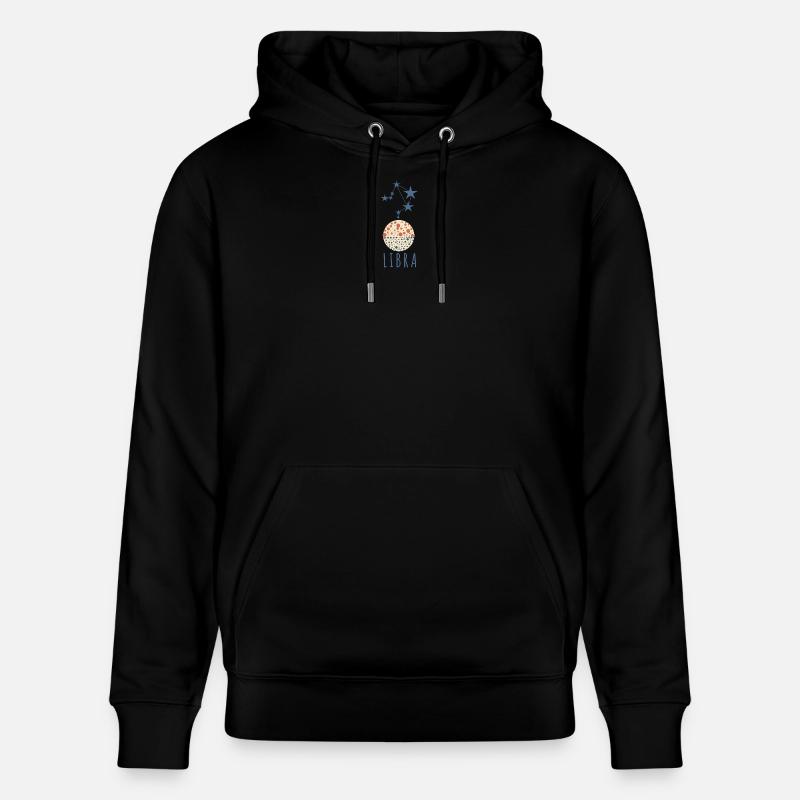 La constellation de la Balance - Sweat à capuche bio CRUISER Stanley/Stella Unisexe - noir