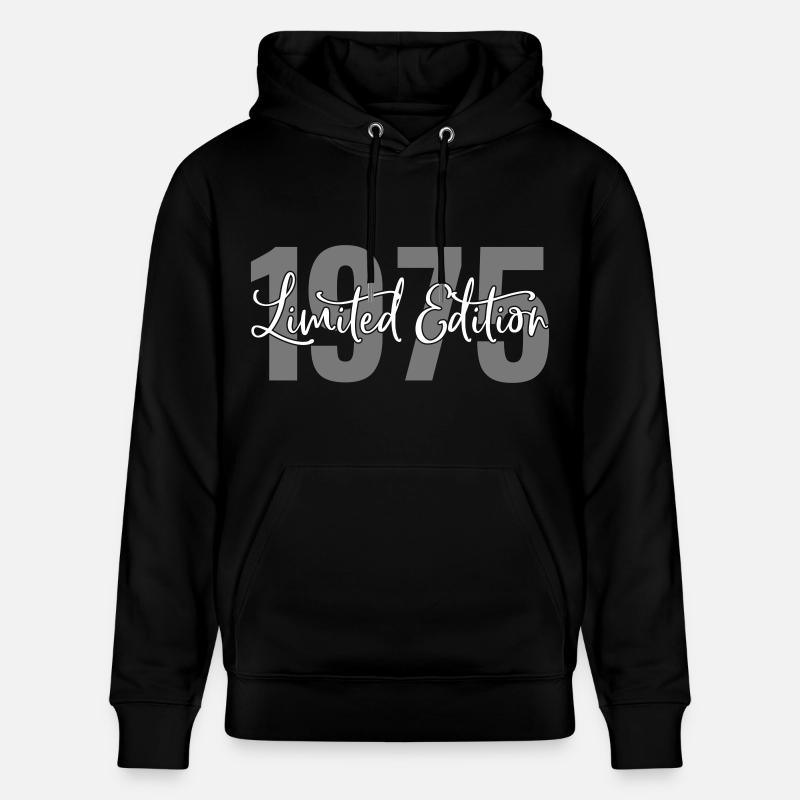Edition limitée 1975 - Sweat à capuche bio CRUISER Stanley/Stella Unisexe - noir