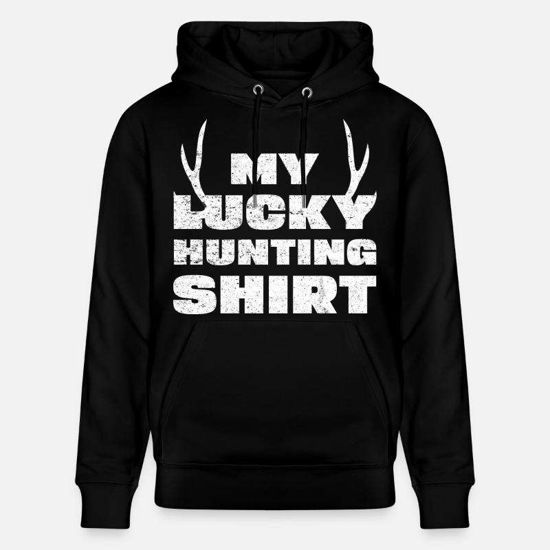 Ma chemise de chasse Ducking - Sweat à capuche bio CRUISER Stanley/Stella Unisexe - noir