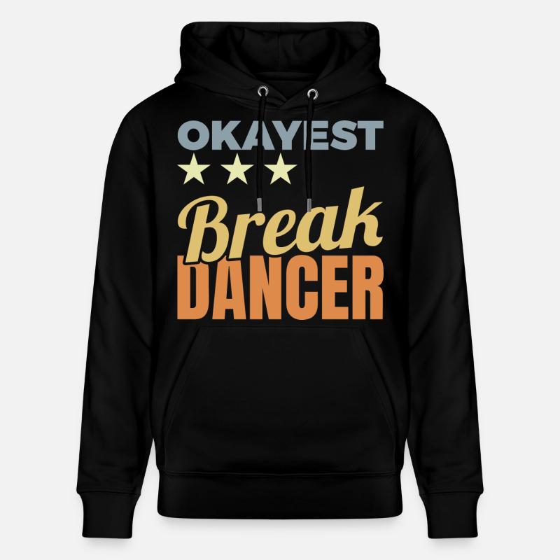Breakdancer moyen - Sweat à capuche bio CRUISER Stanley/Stella Unisexe - noir