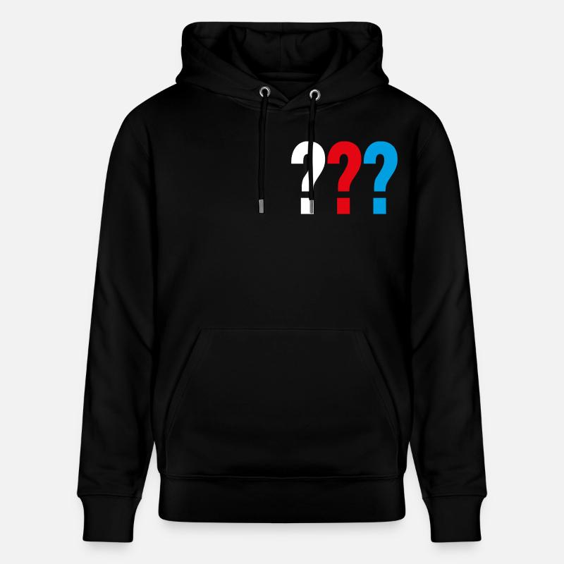 Die Drei ??? kleines Logo - Stanley/Stella Unisex Bio-Hoodie CRUISER - Schwarz