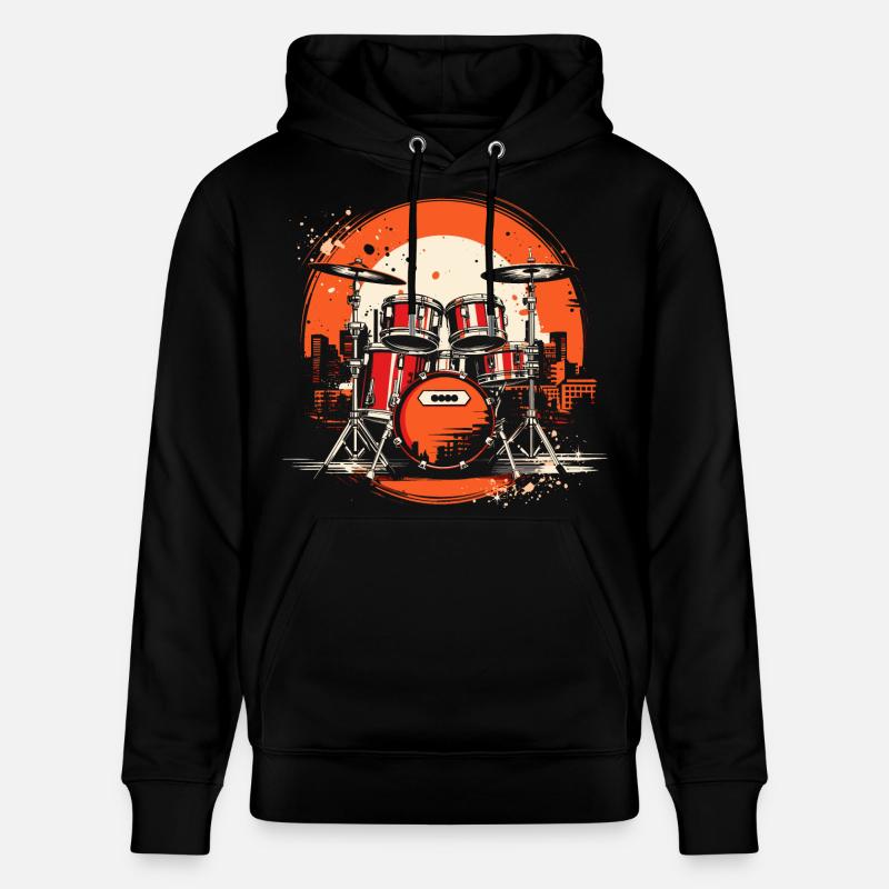 Graphiques de Trapset - Sweat à capuche bio CRUISER Stanley/Stella Unisexe - noir