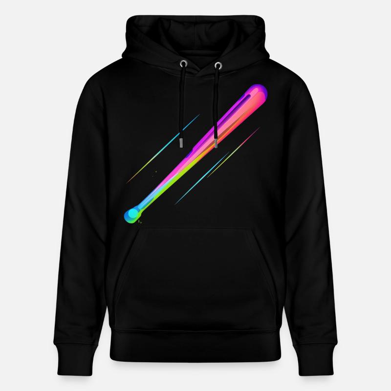 Batte de baseball Steamwave - Sweat à capuche bio CRUISER Stanley/Stella Unisexe - noir