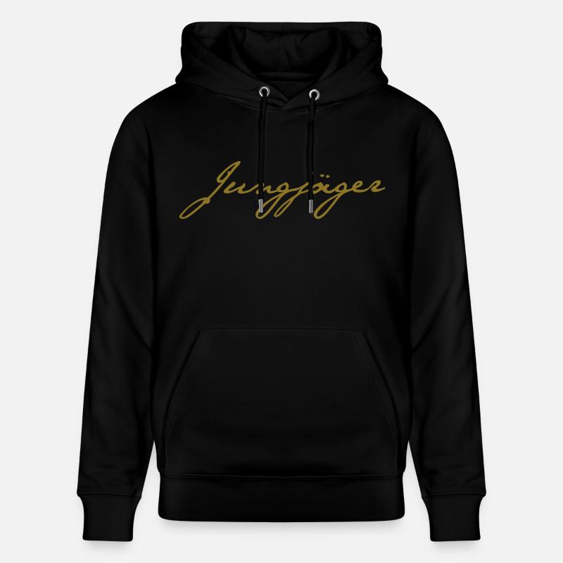 Jung-Jäger - Stanley/Stella Unisex Bio-Hoodie CRUISER  - Schwarz