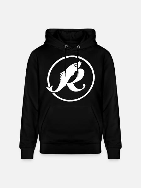Rostocker Fischkombinat - Stanley/Stella Unisex Bio-Hoodie CRUISER  - Schwarz