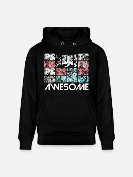 Awesome Rostock - Stanley/Stella CRUISER Unisex Organic Hoodie - black