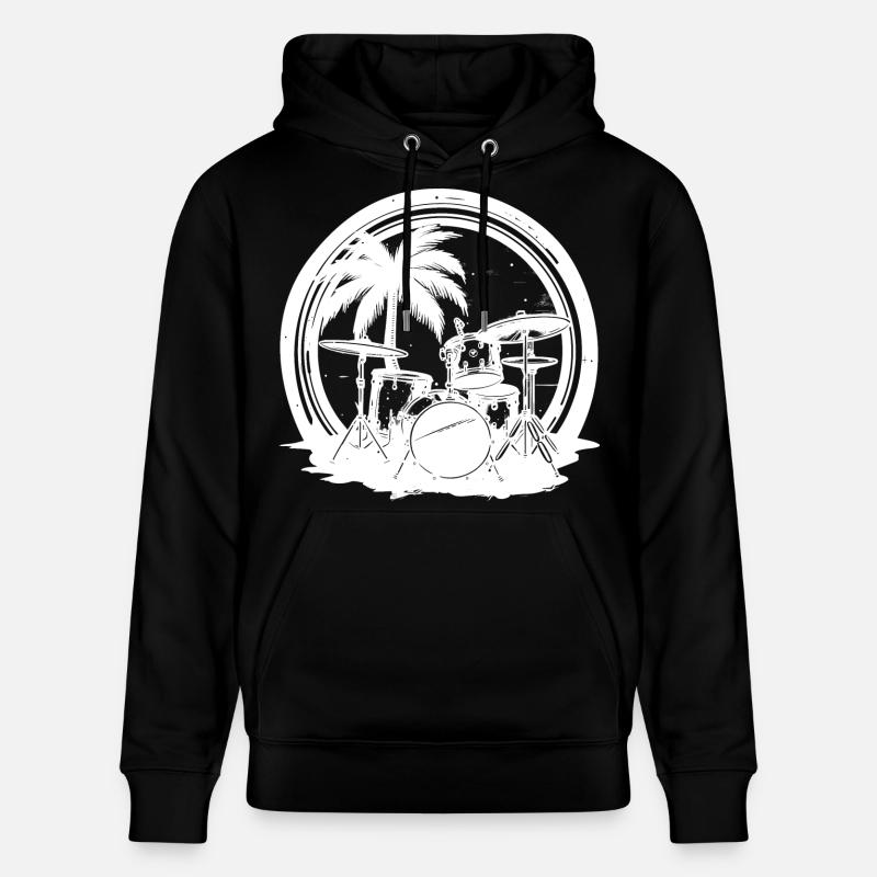 Percussion - Sweat à capuche bio CRUISER Stanley/Stella Unisexe - noir