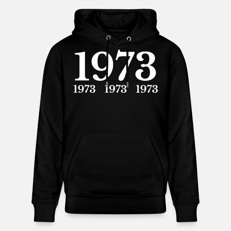 1973 - Sweat à capuche bio CRUISER Stanley/Stella Unisexe - noir