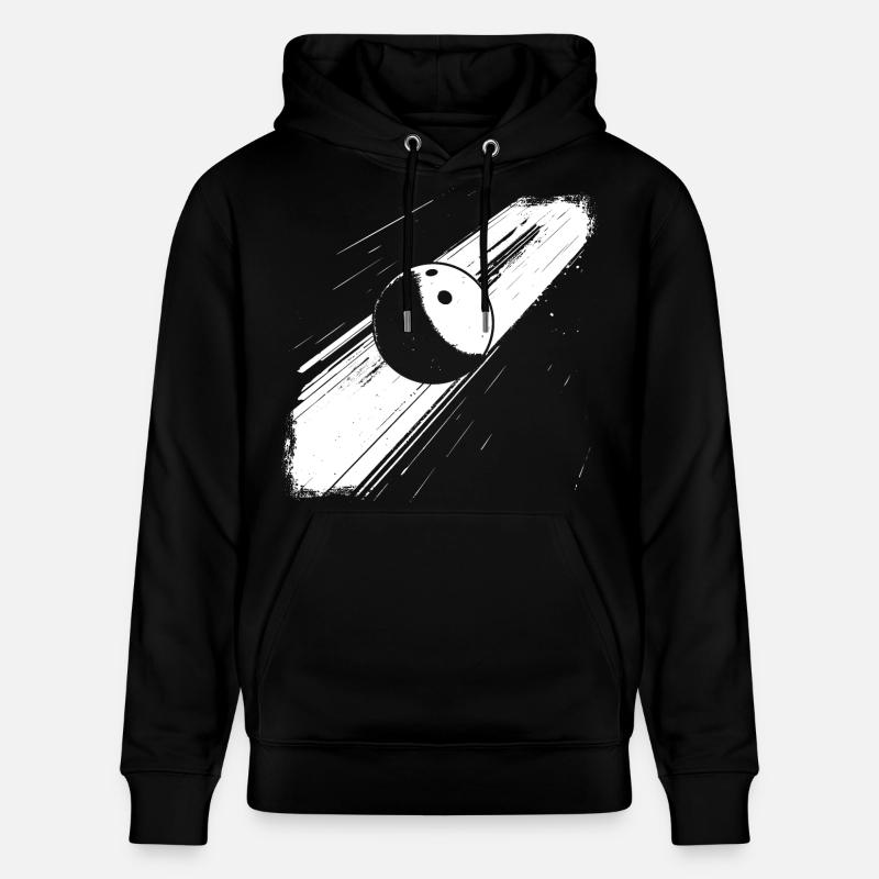 Boule de bowling - Sweat à capuche bio CRUISER Stanley/Stella Unisexe - noir