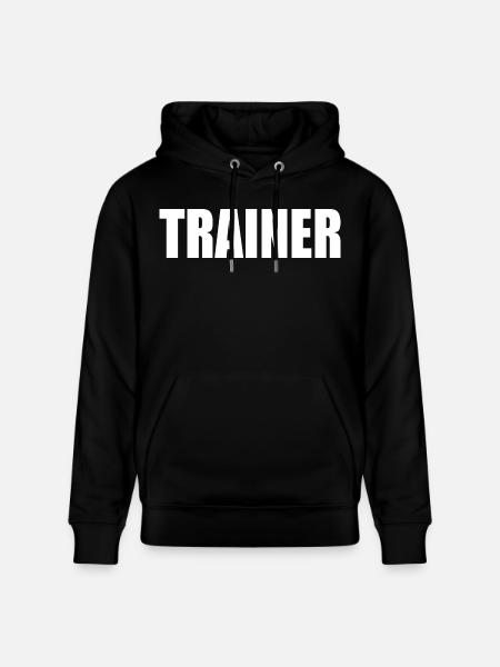 Coach - Stanley/Stella CRUISER Unisex Organic Hoodie - black