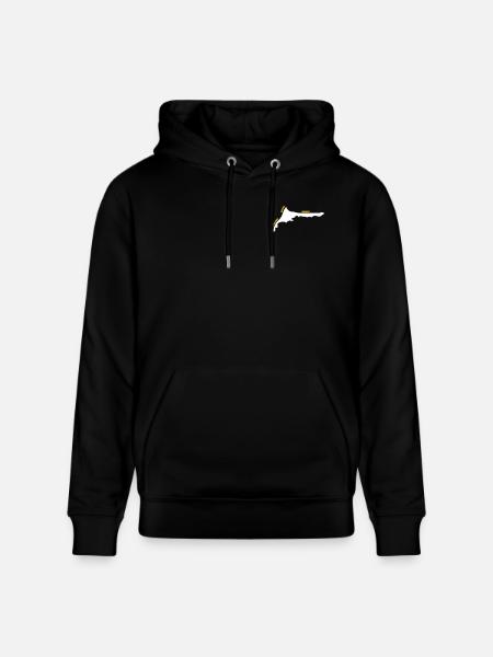 Fischland Darss Zingst (DIY) - Stanley/Stella CRUISER Unisex Organic Hoodie - black