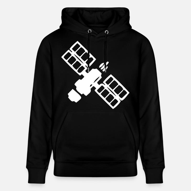 Satellite - Sweat à capuche bio CRUISER Stanley/Stella Unisexe - noir