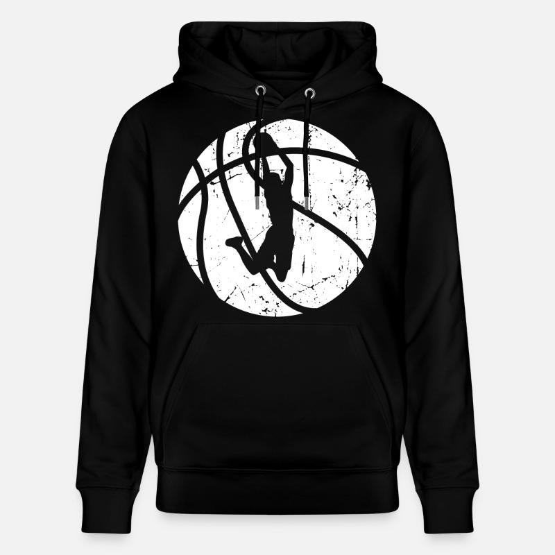 Basketteur - Sweat à capuche bio CRUISER Stanley/Stella Unisexe - noir