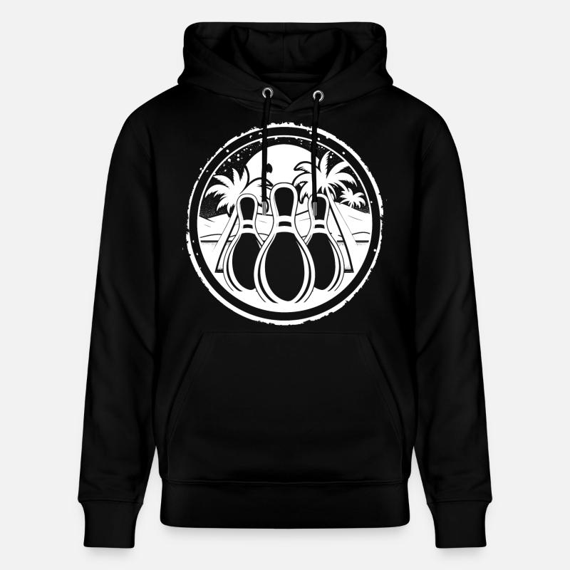 Bowling Logo - Sweat à capuche bio CRUISER Stanley/Stella Unisexe - noir