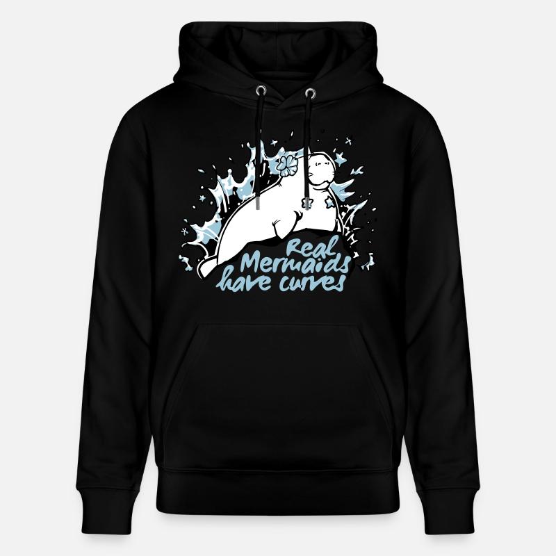 Manati Mermaid - sirène de sirène - Sweat à capuche bio CRUISER Stanley/Stella Unisexe - noir