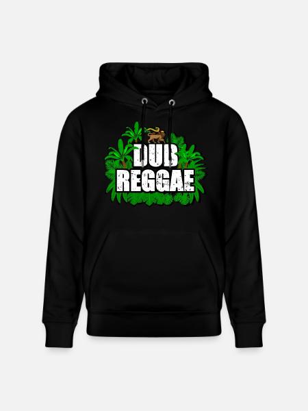 Reggae Dub - Stanley/Stella Unisex Bio-Hoodie CRUISER - Schwarz