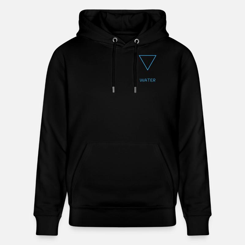 Élément De L'Eau - Sweat à capuche bio CRUISER Stanley/Stella Unisexe - noir