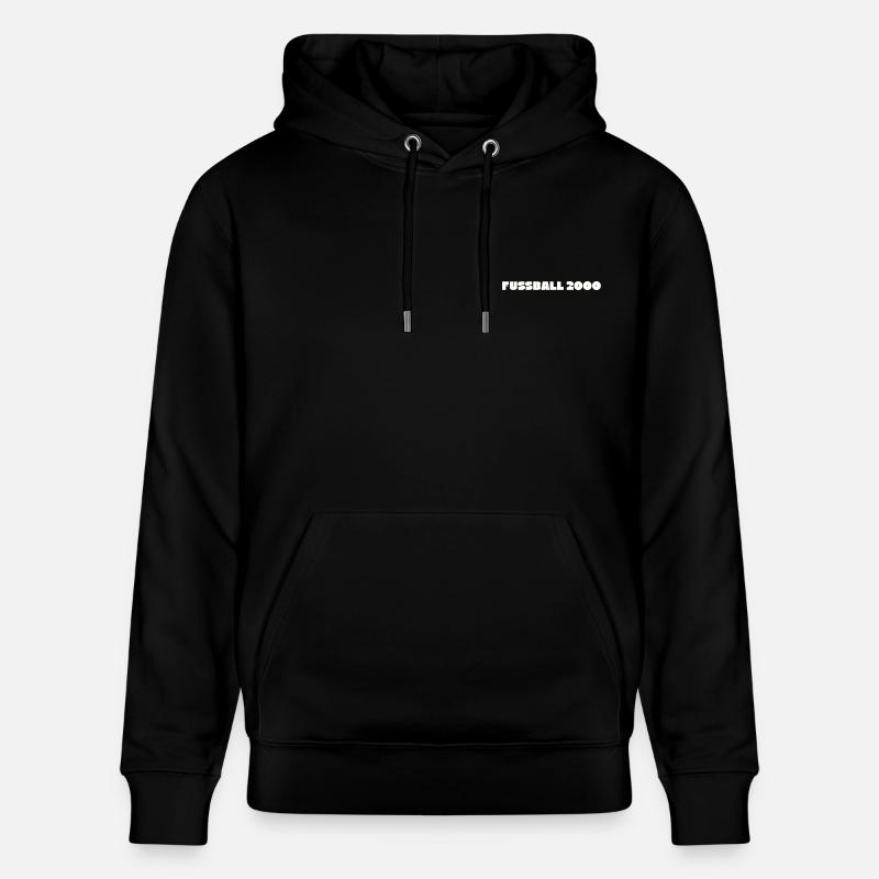 Fussball 2000 - Stanley/Stella Unisex Bio-Hoodie CRUISER  - Schwarz