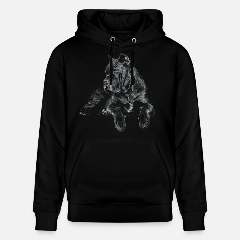 Cane Corso Italiano - Stanley/Stella Unisex Bio-Hoodie CRUISER  - Schwarz