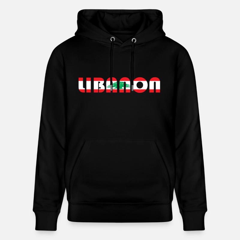 Liban - Sweat à capuche bio CRUISER Stanley/Stella Unisexe - noir