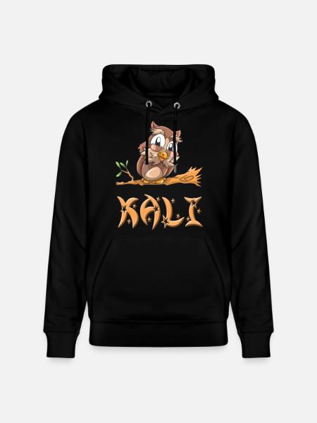 Owl Kali - Stanley/Stella CRUISER Unisex Organic Hoodie - black