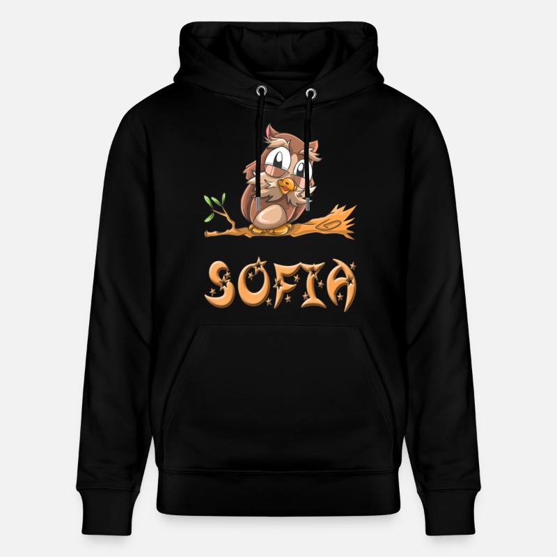 Owl Sofia - Sweat à capuche bio CRUISER Stanley/Stella Unisexe - noir